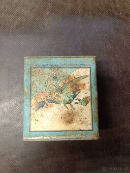 Stará plechovka od střelného prachu