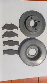 Brzdové kotouče a destičky VW Golf 3 1,6MPi