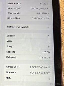 Apple Ipad 6 Generace