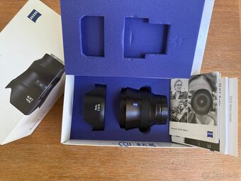 Zeiss Batis 18 mm f/2,8 pro Sony E, jako nové, komplet