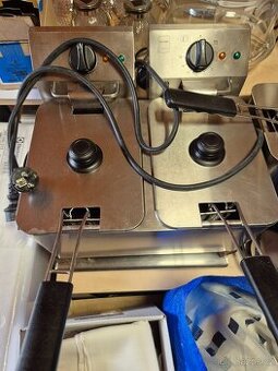 METRO PROFESSIONAL Fritéza elektrická 2x 4 l