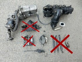 Díly z motoru Mercedes W204 220CDI 125kw 646.811