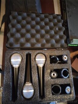 3SET Sada dynamických vokálních mikrofonu