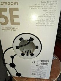 Datový kabel UTP cat 5.-UV odolný
