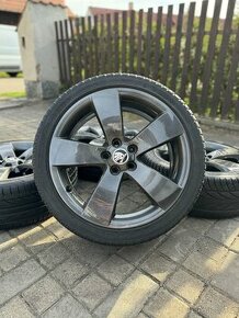 ORIGINÁL Škoda KENTAUR R17, 5x100 - TOP STAV