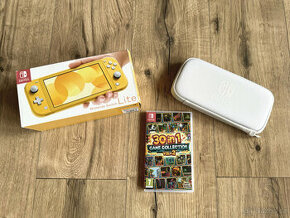 Nintendo Switch Lite + pouzdro + hra