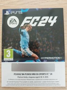 PS5 EA Sports FC 24-poukaz na plnou hru