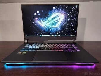 Herní Asus ROG Strix G15,AMD R7-8Core,RTX 3050ti,TOP stav.