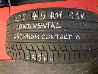 Pneu Continental premium contact 6   225/45R17 91V