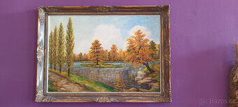 OBRAZ KRAJINA - AUTOR HOLEČEK - 1