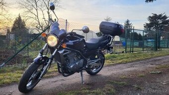Kawasaki ER5, A2, stažená na 35 kW + kufr