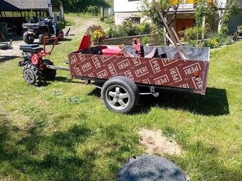 vari s valníkem a kompletním příslušenstvím.malotraktor.