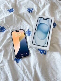 iPhone 15 modrý 128 GB - BEZ MOŽNOSTI SIM KARTY - 1