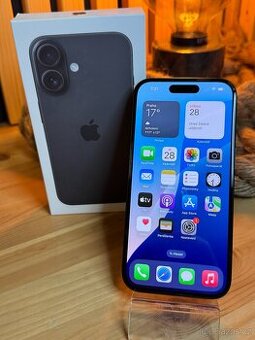 Apple iPhone 16, 128 GB, 100% bat., záruka do 2/2027