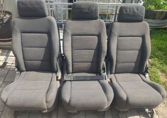 Zadní sedačky VW Sharan - 3 kusy, levá, pravá, prostřední - 1