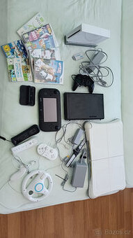 Nintendo Wii U + Wii + příslušenství
