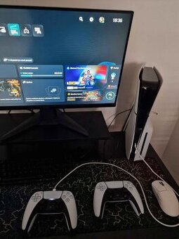 Playstation 5 1TB Slim Mechanika Herní Monitor MSI IPS 24'