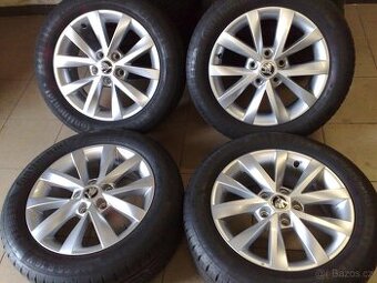 alu kola 5x112 r16 original škoda octavia 205/55r16