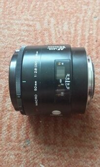Prodám makroobjektiv Minolta pro Sony alpha.Levně
