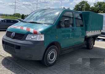 VW T5 2.5 TDI 4motion DOKA valník 4x4 DPH