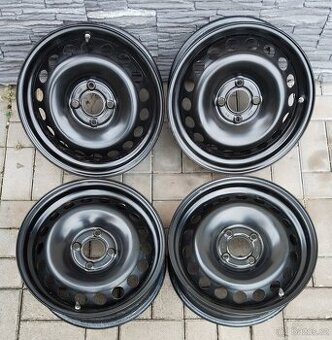 SADA PLECHOVÝCH DISKŮ RENAULT, DACIA 15" ET40 + TPMS
