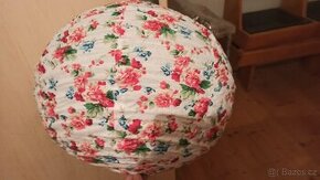 IKEA - látkové květinové kryty na lustry - 2ks