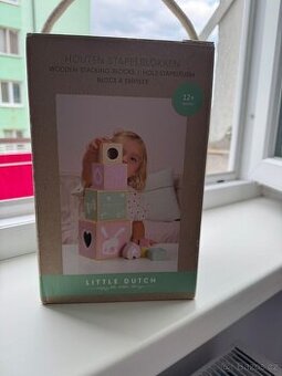 Dřevěné kostky LITTLE DUTCH