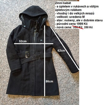 Dámské kabáty (zimní, jarní/podzimní) - sleva