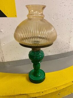 Starožitný Malachitová Lampa