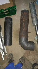 trubka s klapkou 160 ,redukce120/150