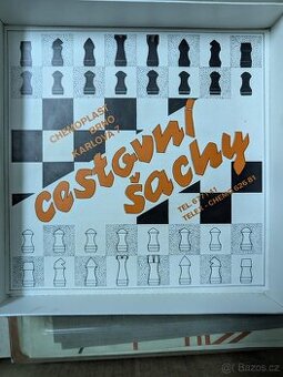 Retro cestovní šachy Chemaplast Brno (ČSSR)