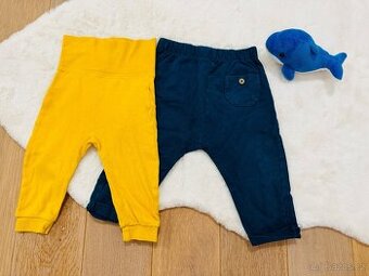 2× tepláčky vel. 74 – roztomilý set Lupilu & Sinsay