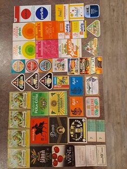 Staré etikety, naše i zahraniční