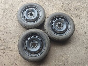 Prodám 3ks disků 5,5Jx14H2 ET47,5 + pneu 175/65/R14