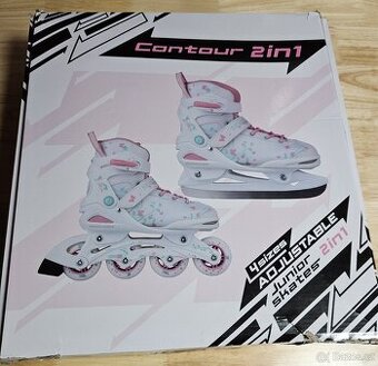 Brusle dívčí "rostoucí" 2v1