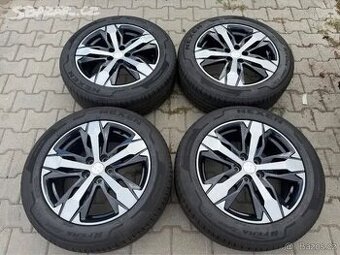 4x al kola 5x108 + pneu letní 225/55 R18