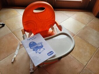 Dětská cestovní skládací jídelní židlička -  Chicco pocket s