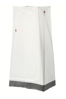 VUKU – látková šatní skříň, bílá