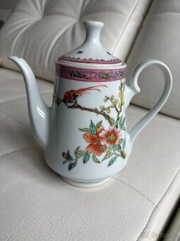 Porcelánový čajový/kávový servis – čínský porcelán, kompletn