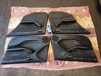 BMW E46 TAPECI černa kůže sedan, combi