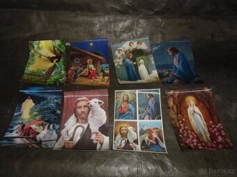 Prostorové pohlednice 11 ks