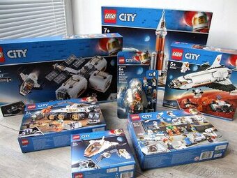 LEGO City Space (průzkum Marsu) obří sada - nové