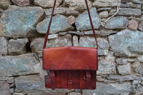 Dámská kožená kabela