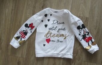 Dětská mikina Minnie Mouse - pěkný stav