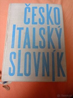 Prodám česko-italský slovník