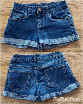 Džínové kraťasy & šortky Denim vel. 140