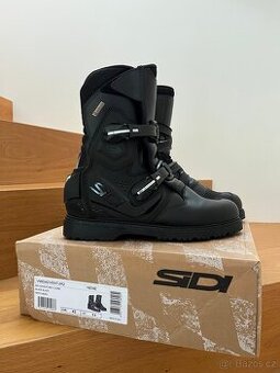 Boty na motorku SIDI Adventure Gore-Tex 2 Mid černé