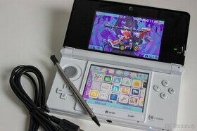 REZERVOVÁNO -Nintendo 3DS White + homebrew hack a 16GB karta