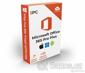 Microsoft office 365 Pro plus ( doživotní ) - 5PC