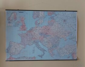 Nástěnná mapa Evropy 88 x 122 cm
